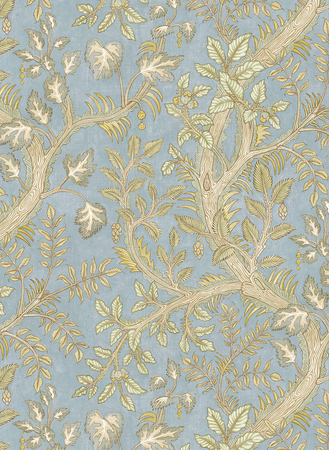 Tapete Hedgerow - Light Blue