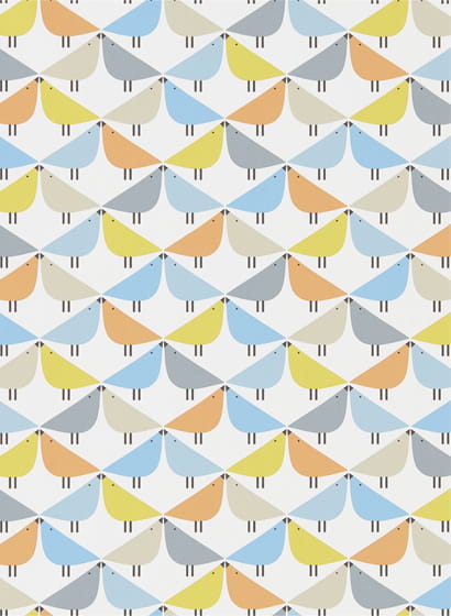 Tapete Lintu - Satsuma/ Sky/ Pebble