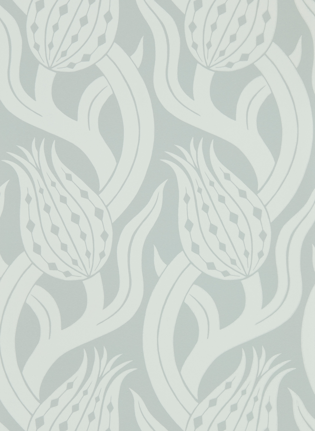 Tapete Persian Tulip - Quartz Grey