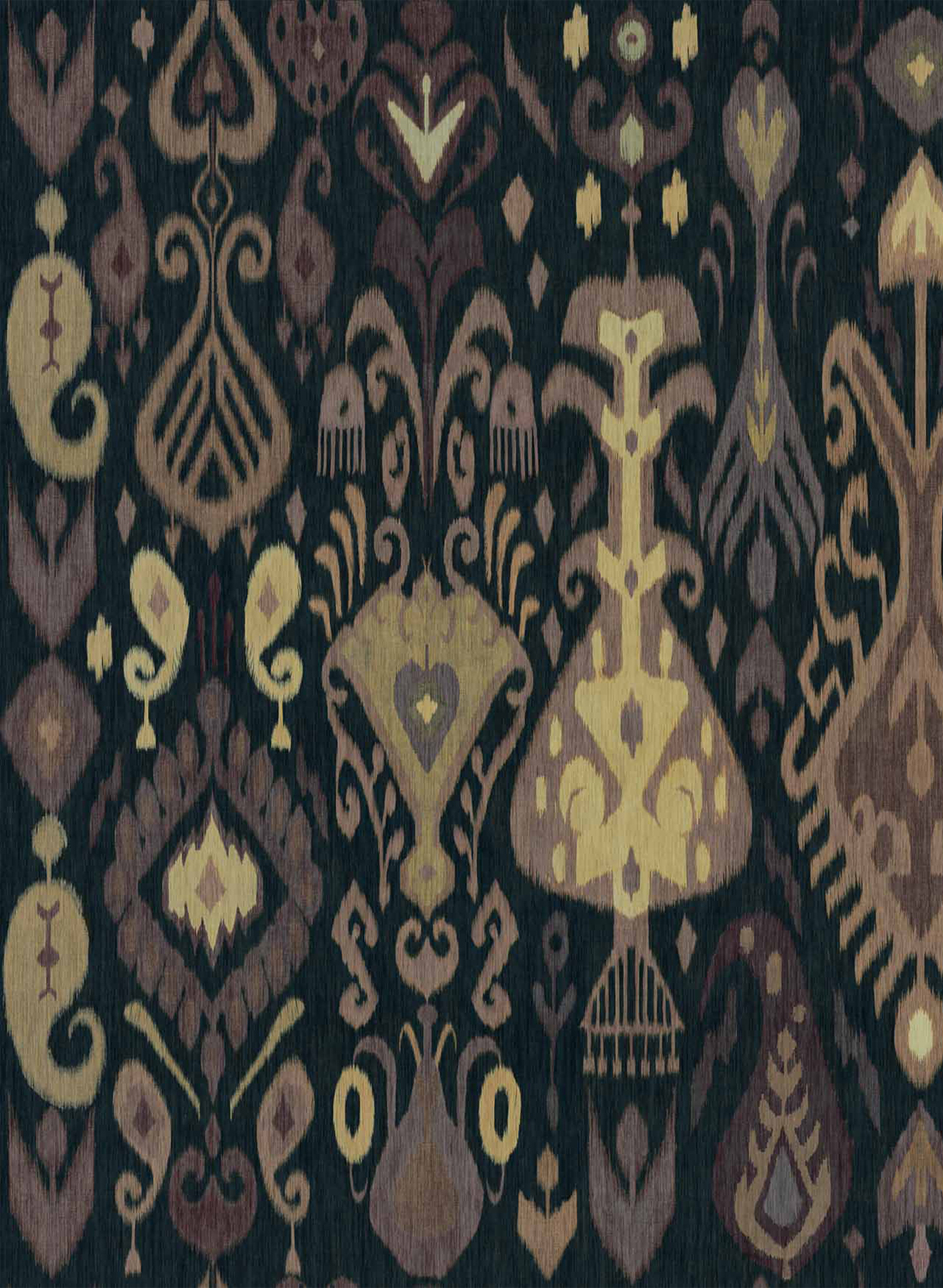 Wandbild Boho - Black