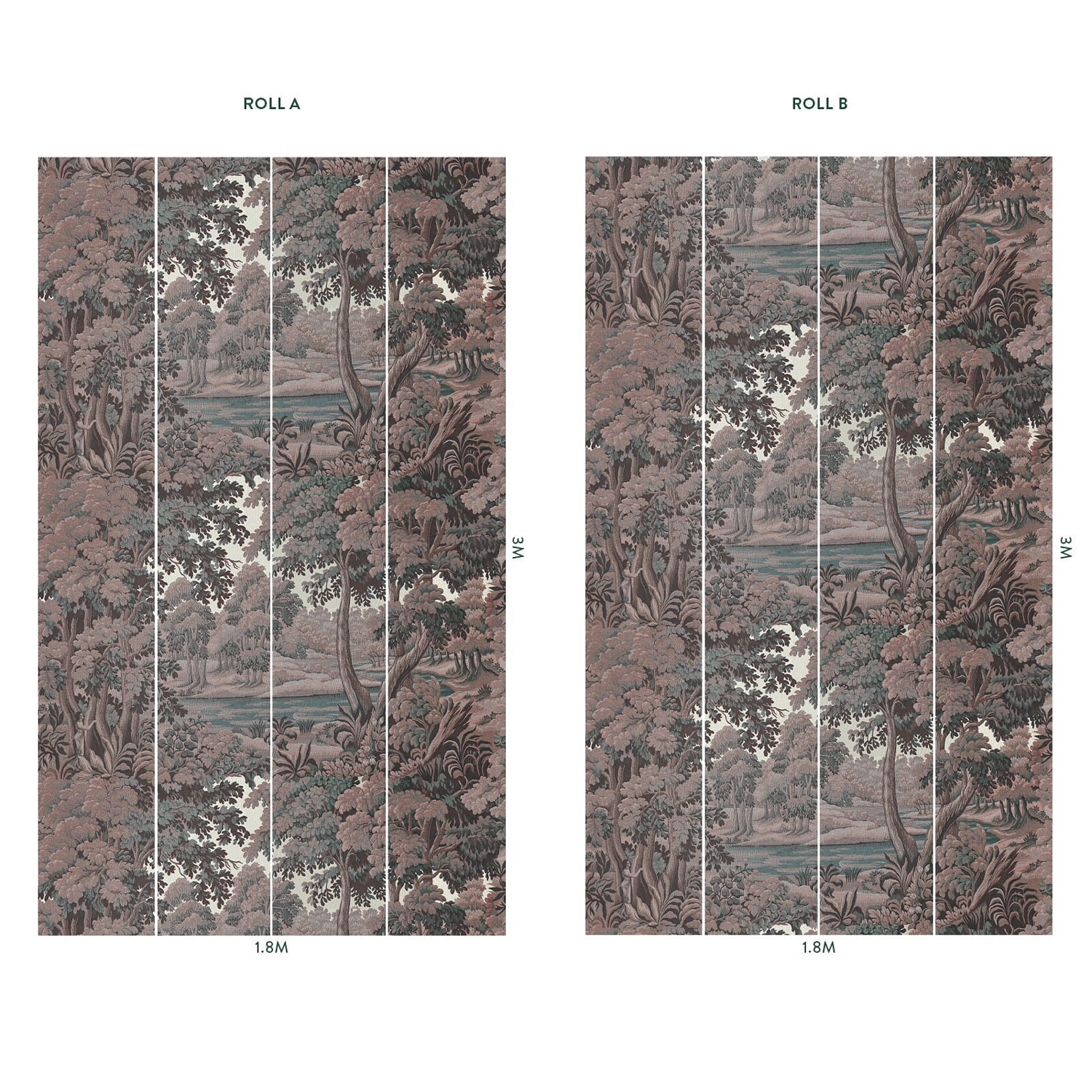 Tapete Plantasia - Sienna A