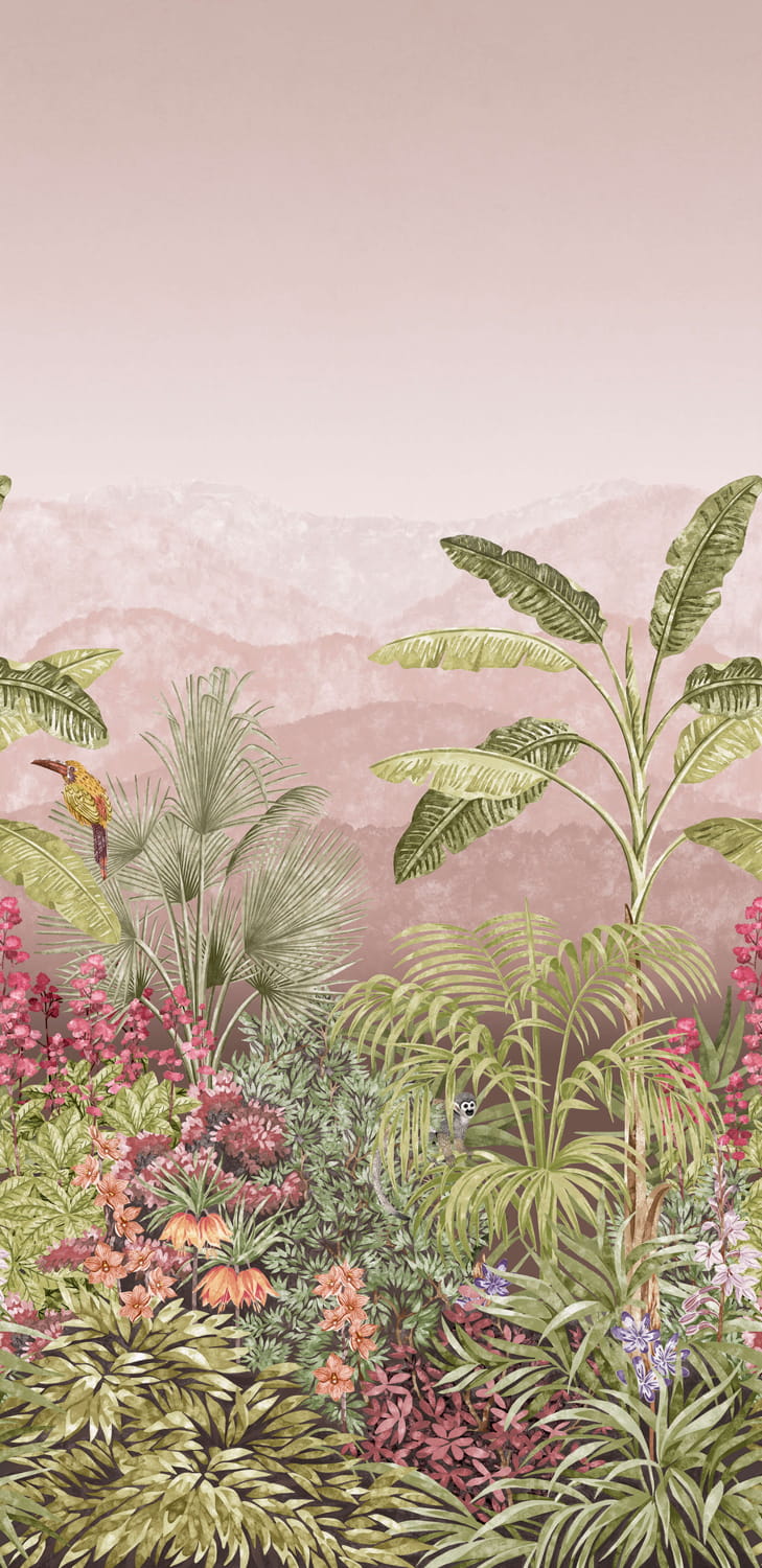Wandbild Capricorn - Blush