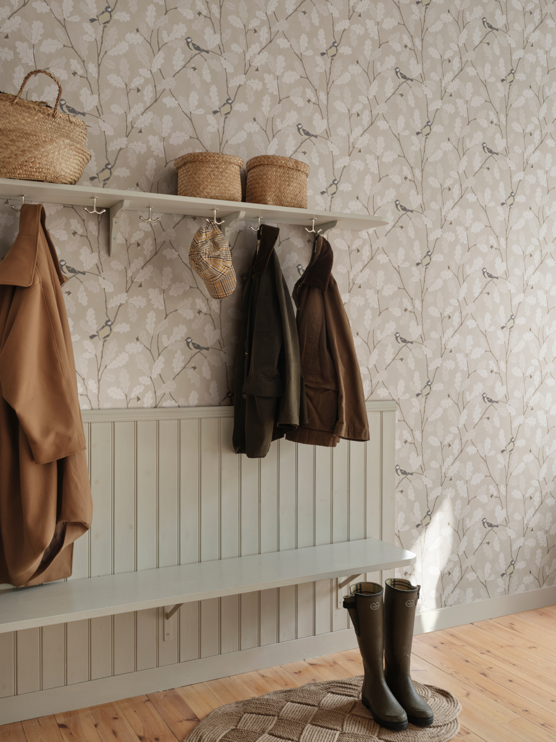 Wandbild Waldemar - Beige