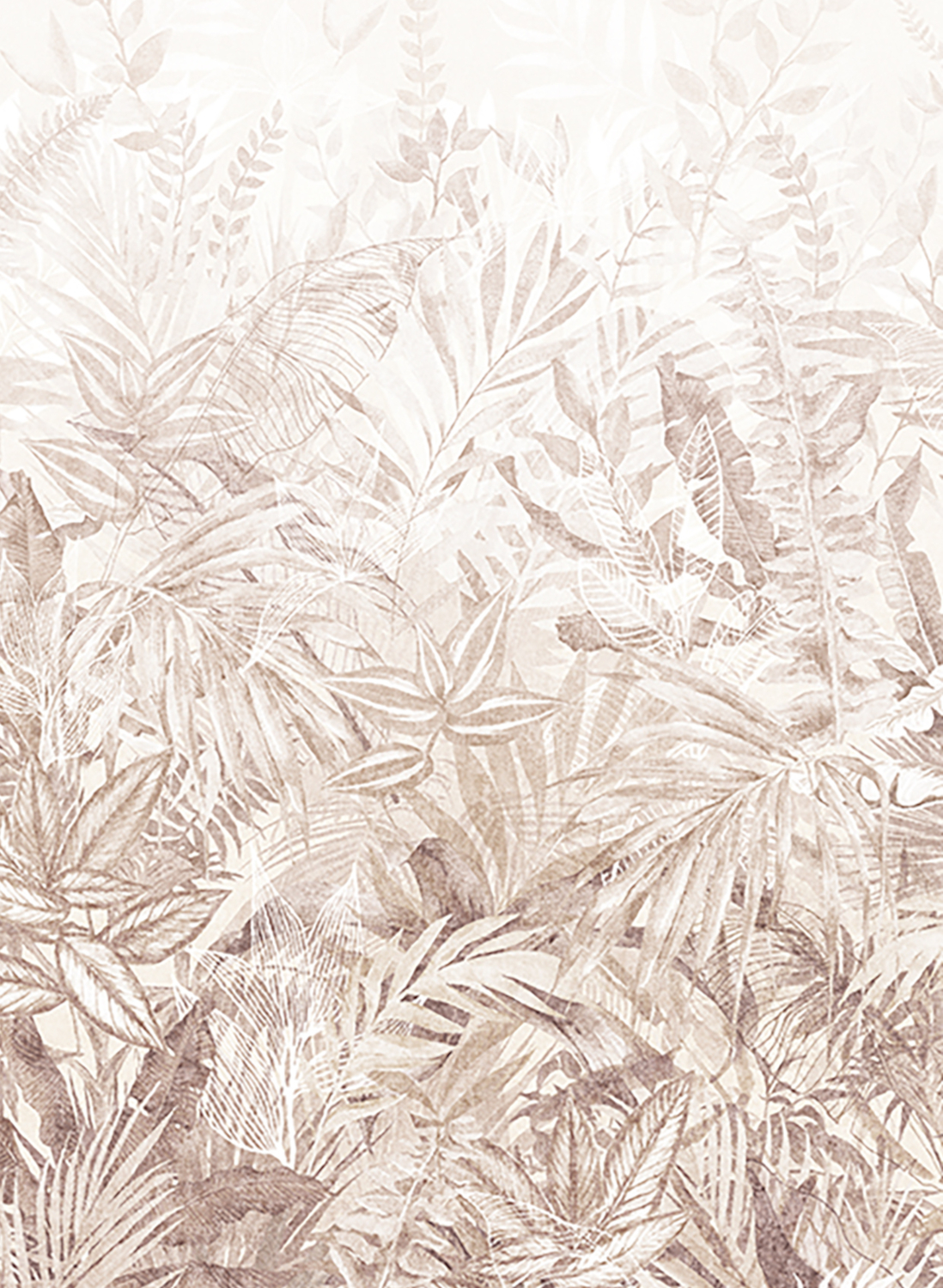 Wandbild Linen Leaves - 350707