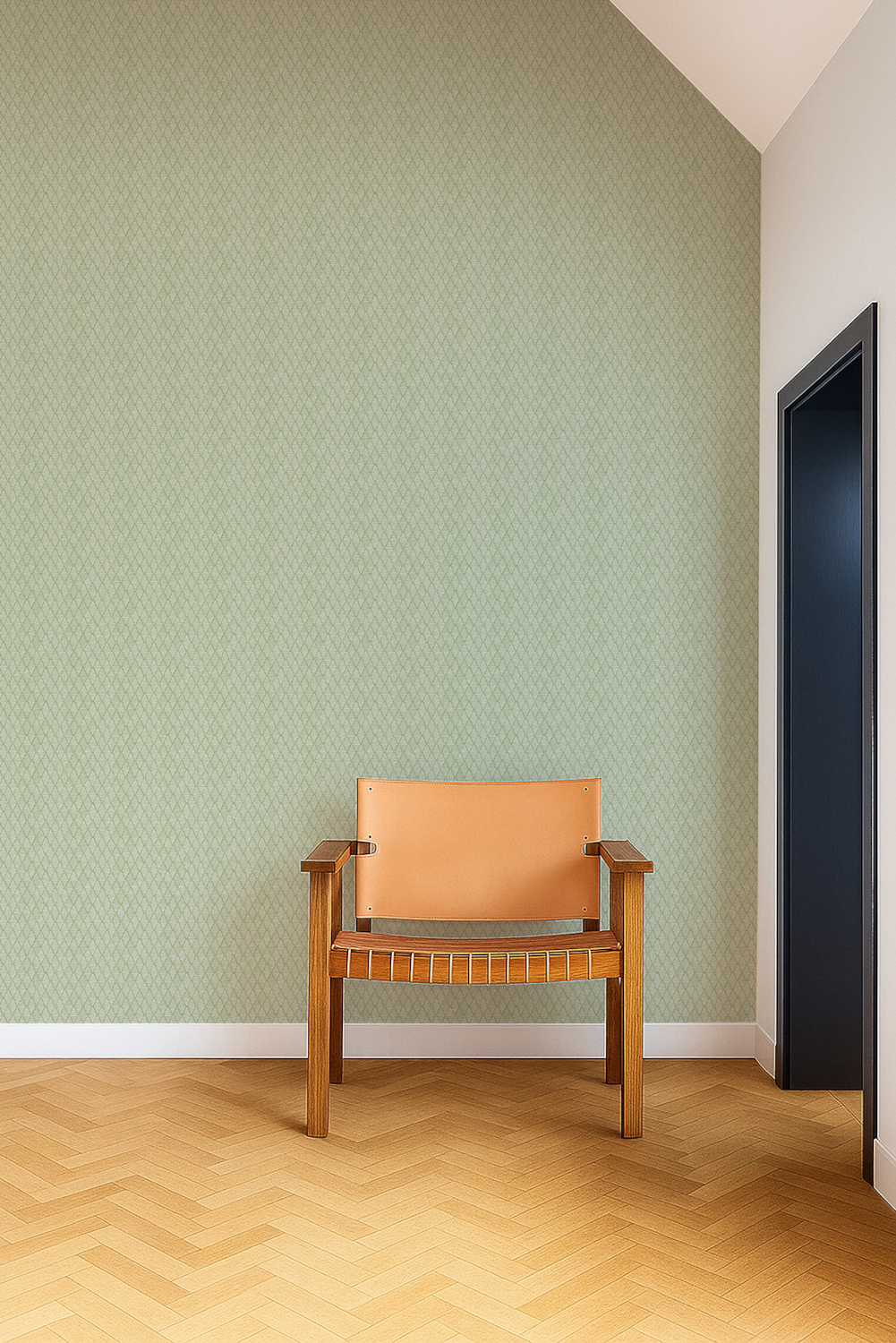 Tapete Triangle Trellis - Kelly Green