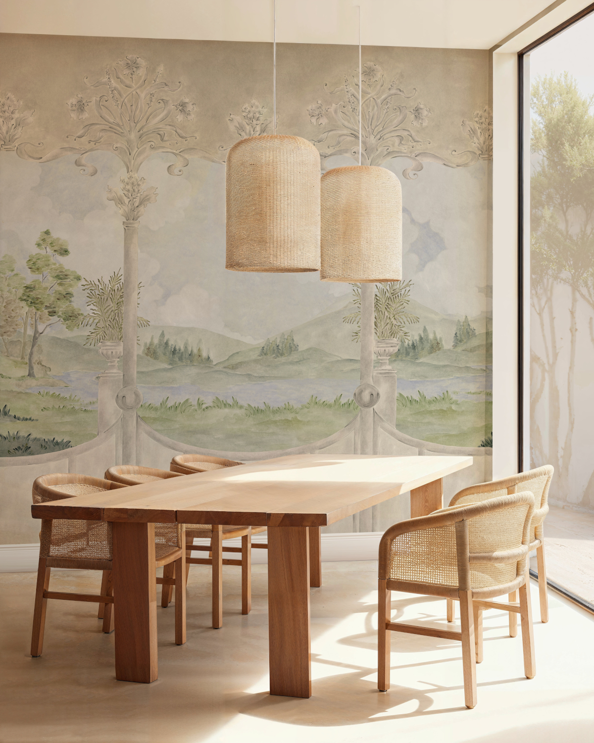 Wandbild Limestone View - Spring