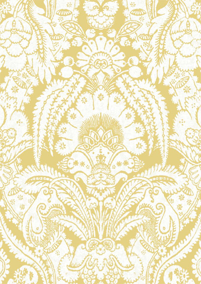 Tapete Chatterton - French Yellow/ Ivory