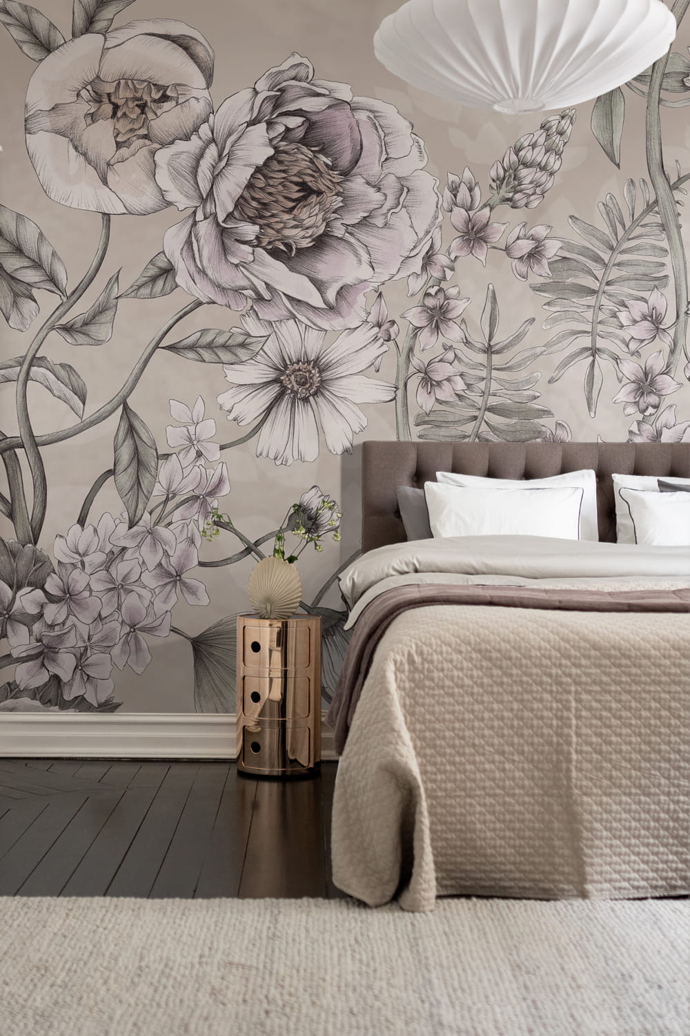 Wandbild Spring Flower - Sand