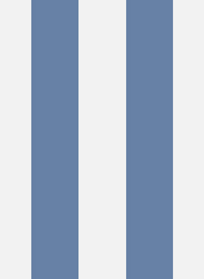 Tapete Glastonbury Stripe - Nautical Blue