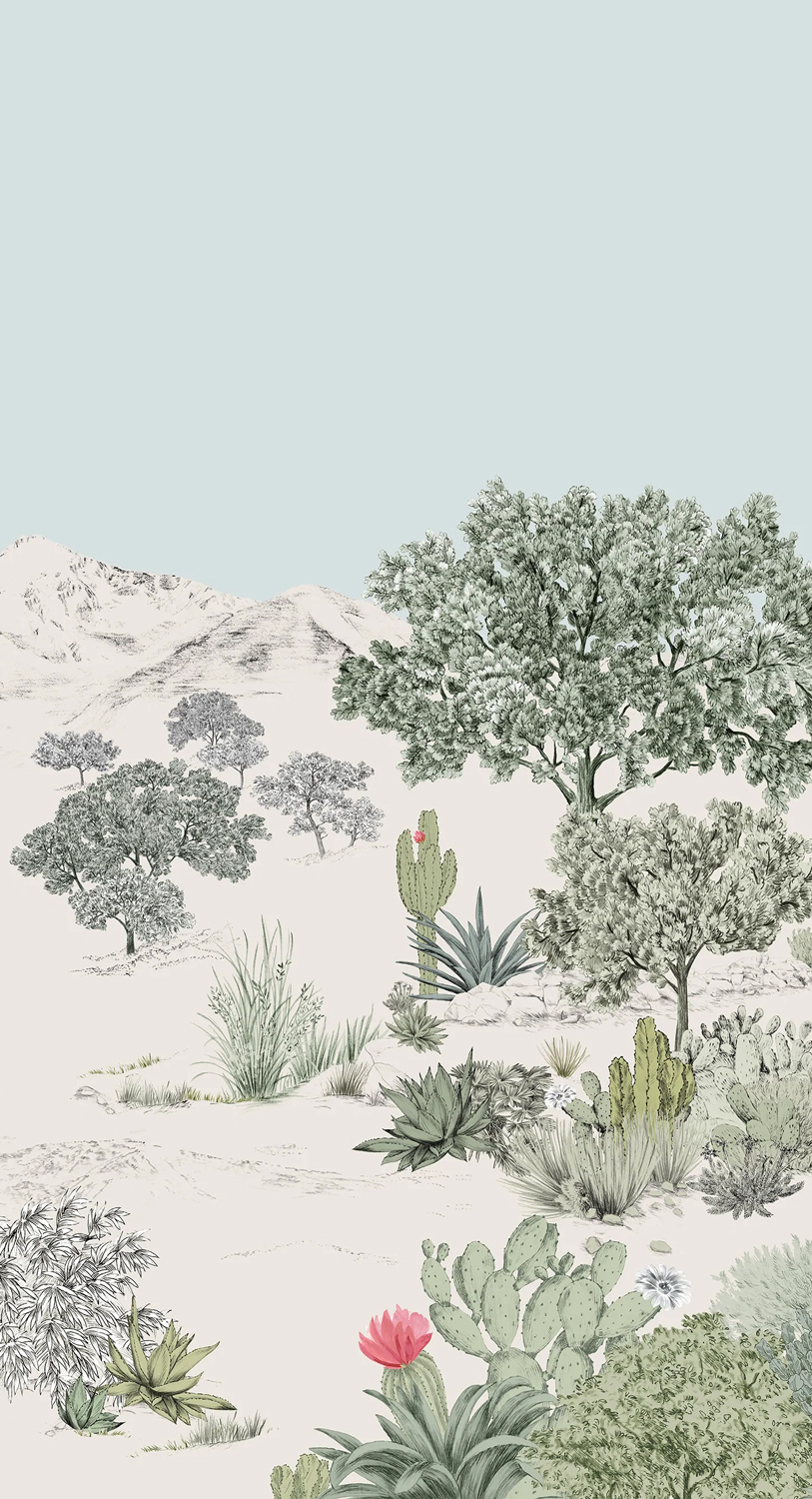 Wandbild Succulentes Pastel - Panel A