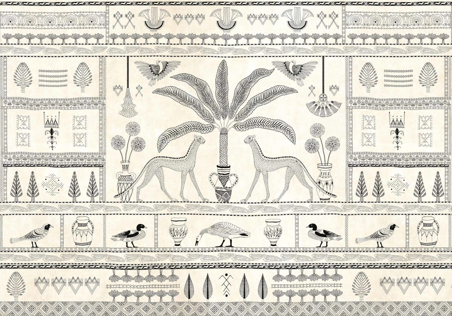 Wandbild Asni Valley Bamboo - Cotton