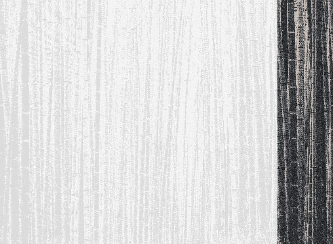 Wandbild Arashiyama - Black Panel 6