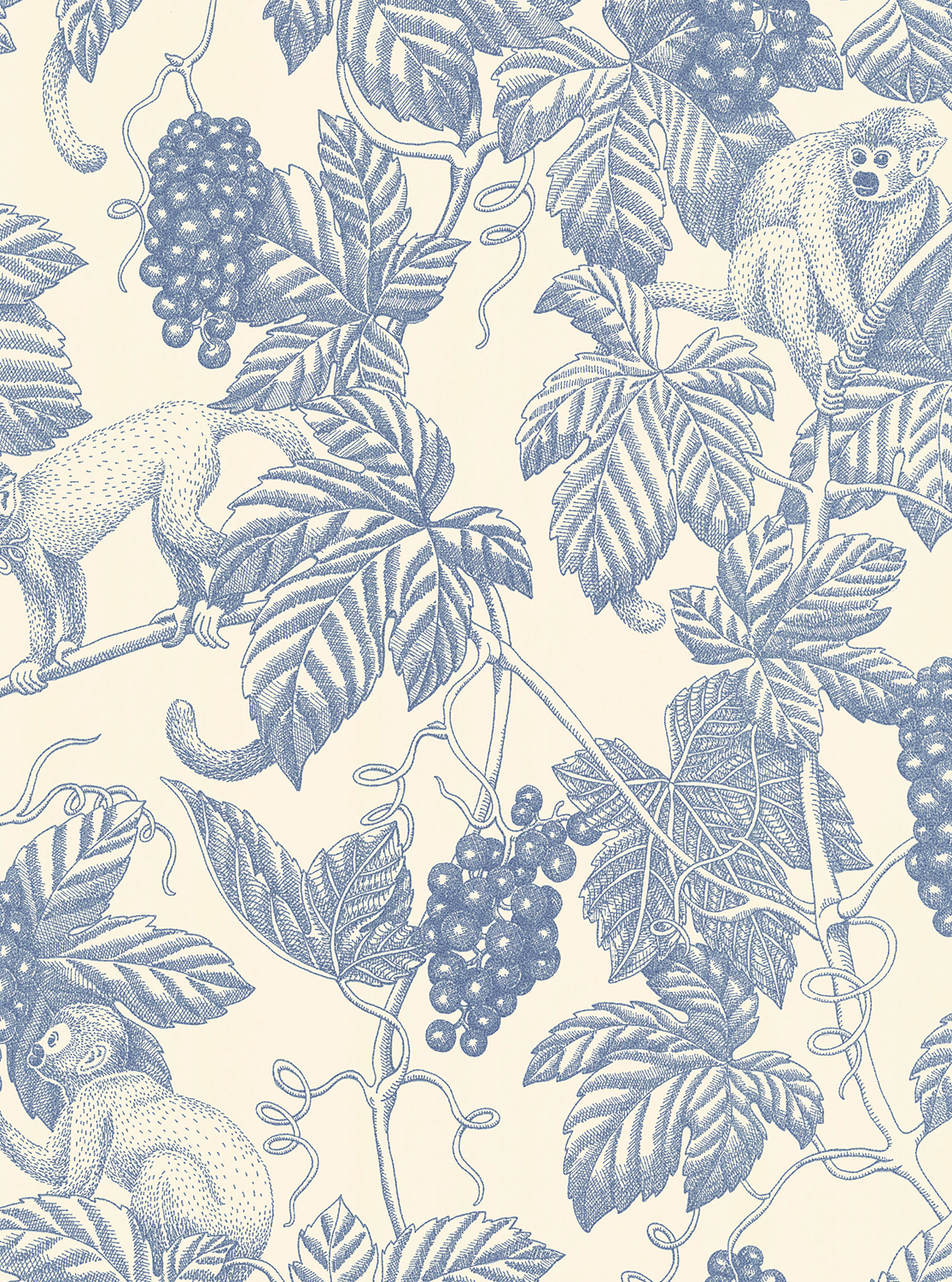 Tapete Grape Thief - Faded Denim