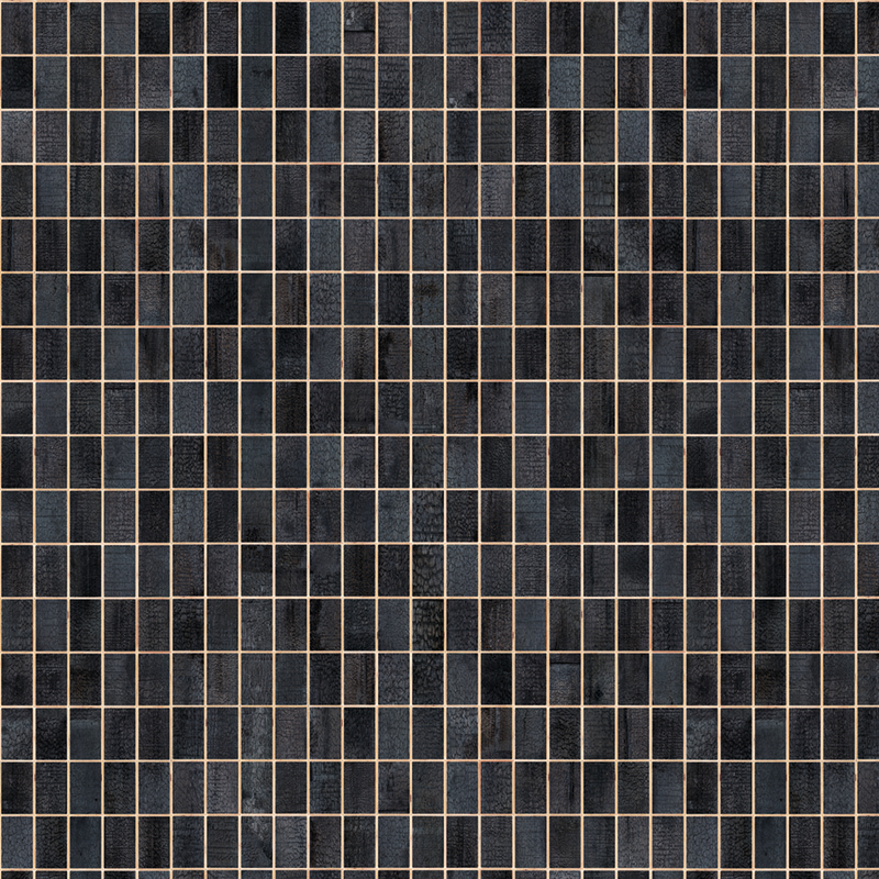 Tapete Waste Tiles - Burnt