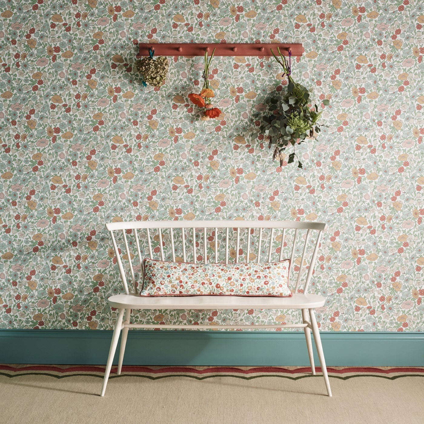 Tapete Poppy Meadowfield - Lichen