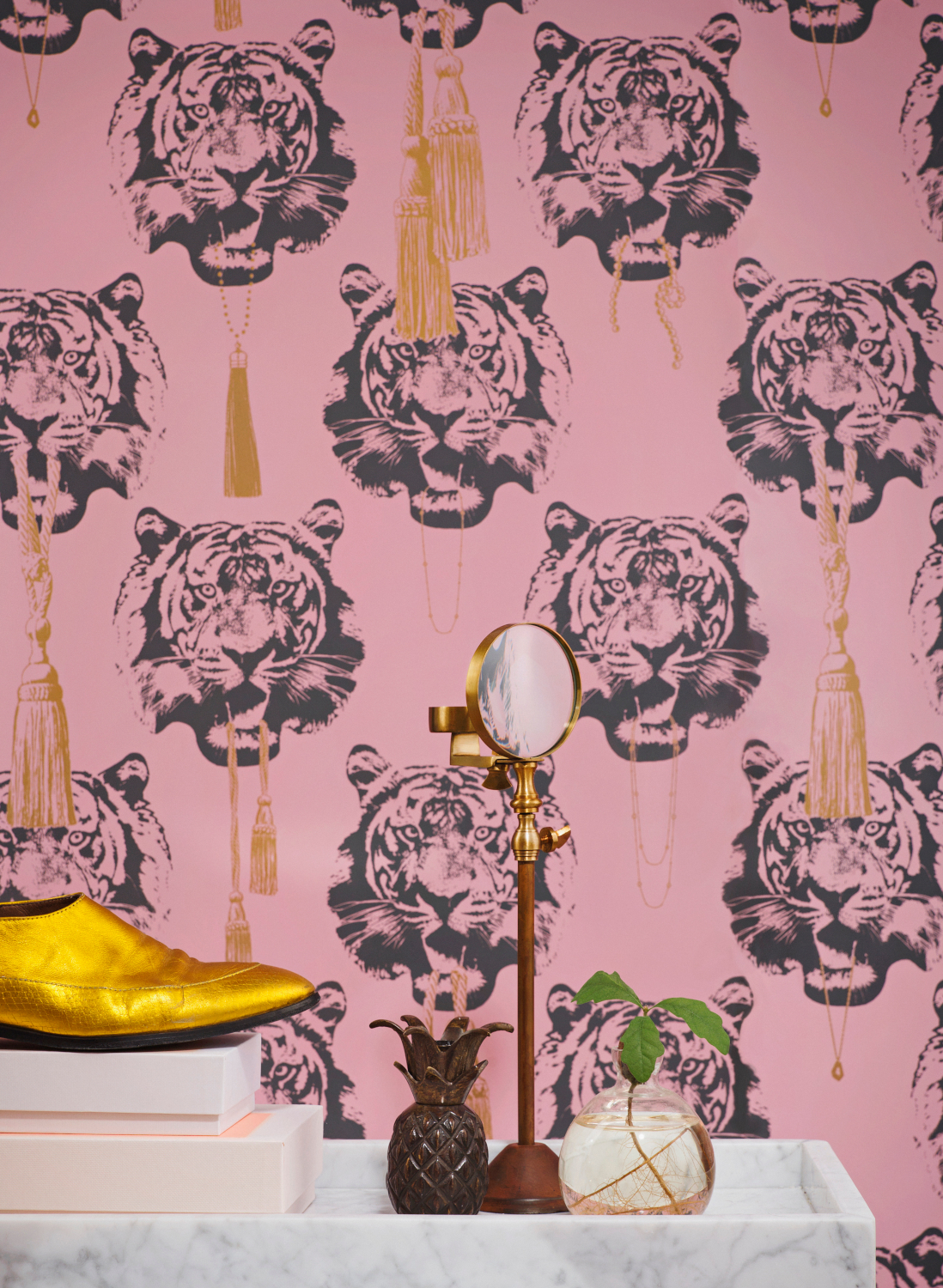 Tapete Coco Tiger - Pink