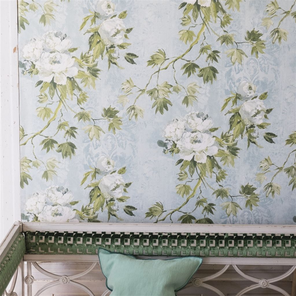 Tapete Floreale - Celadon