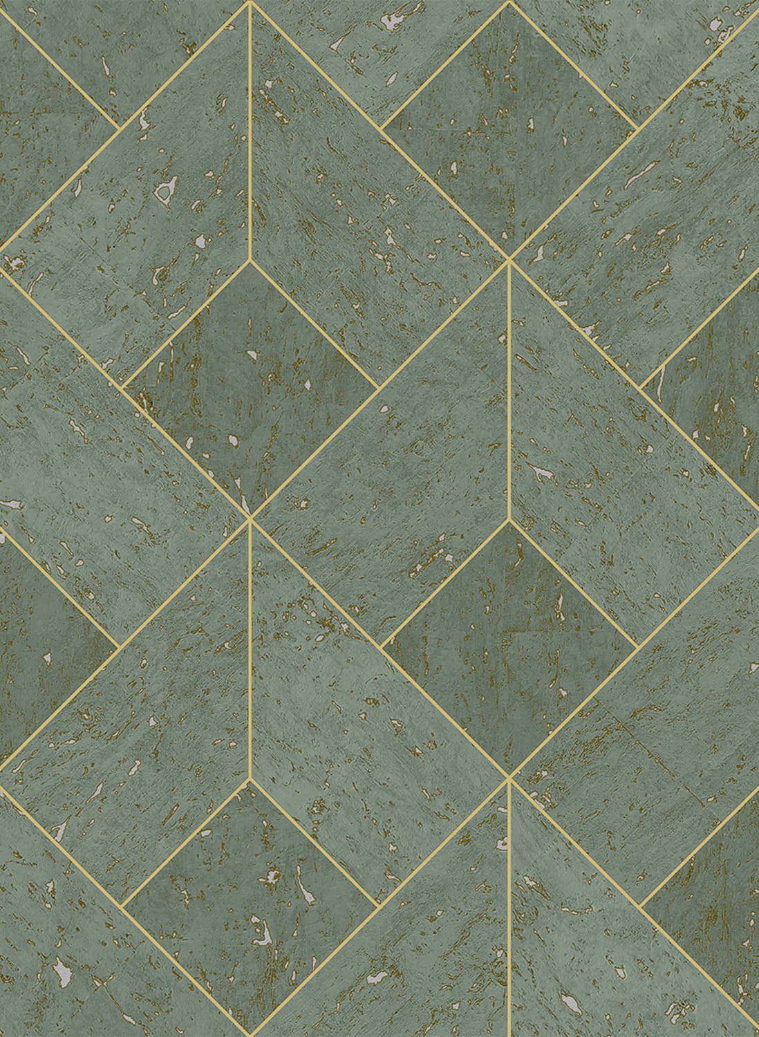 Tapete Diamond Cork - Lagoon