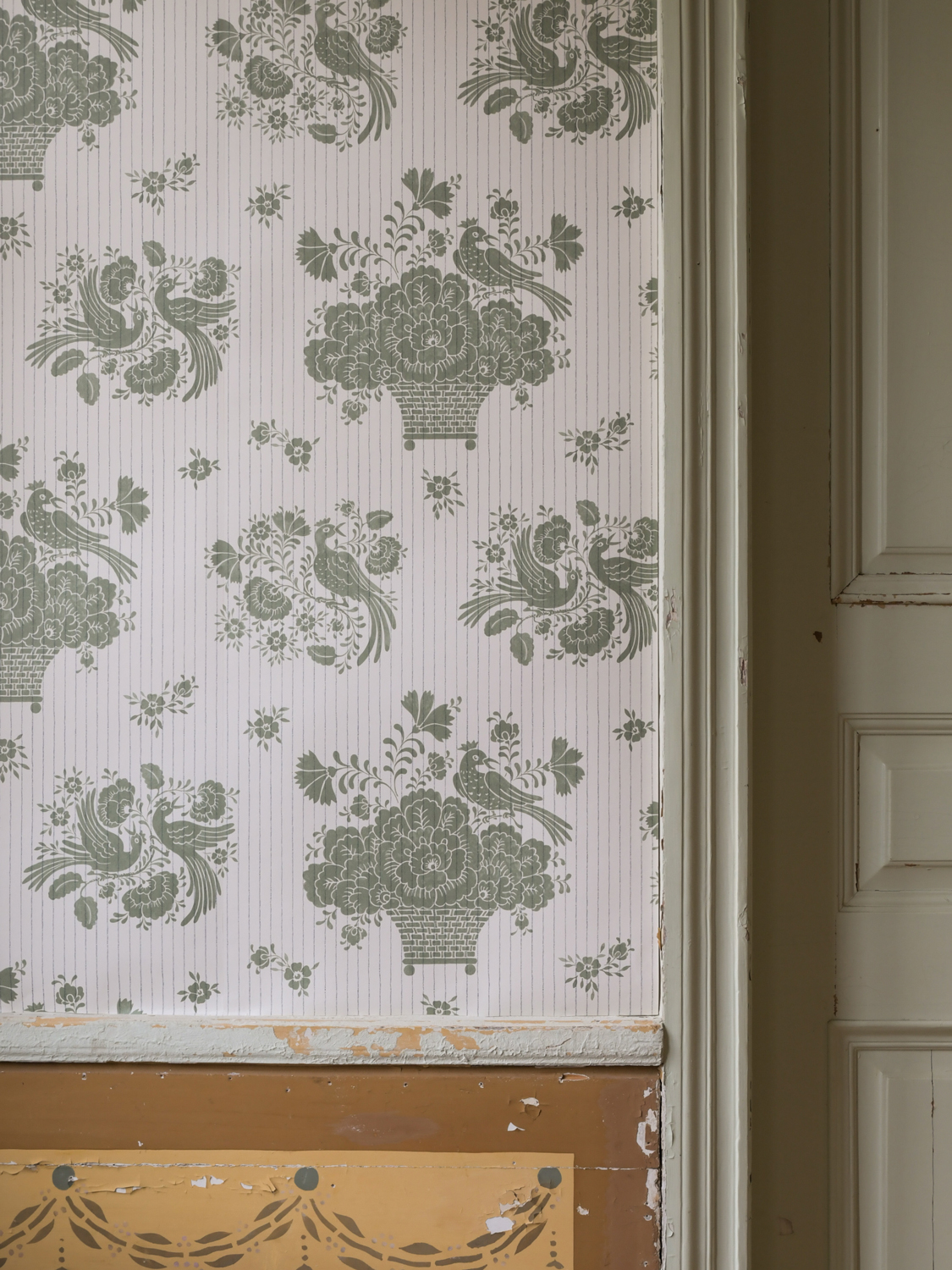 Tapete Birds Nest - Celadon