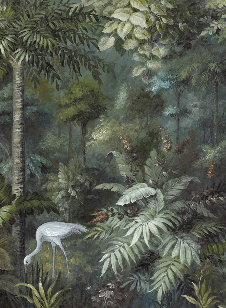 Wandbild Painted Paradise - Fauna