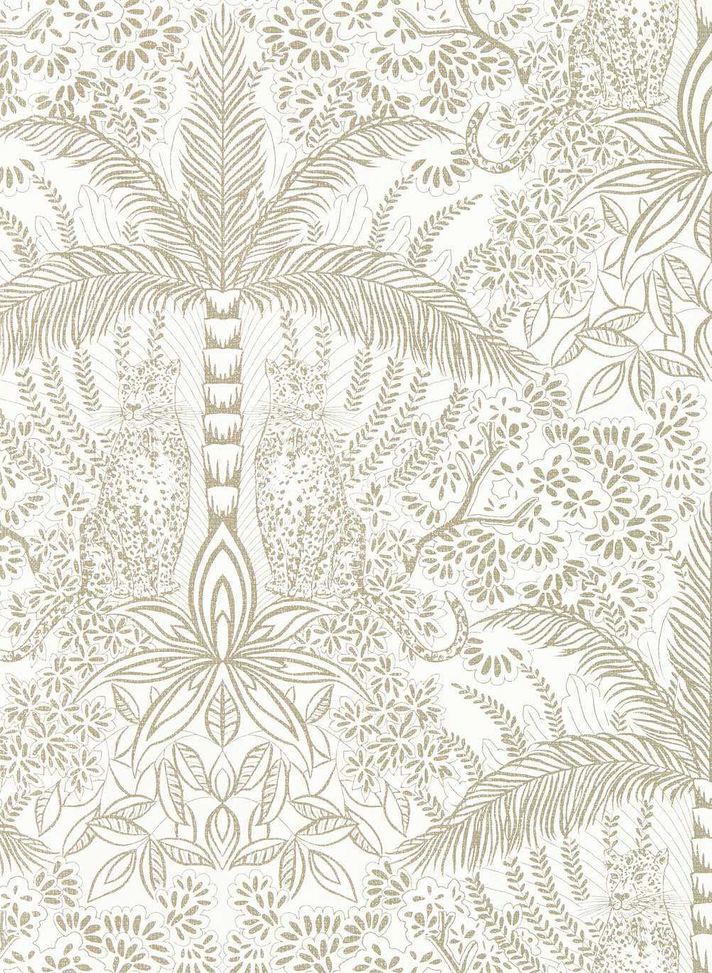 Tapete Leopardo - Gold/ Ivory