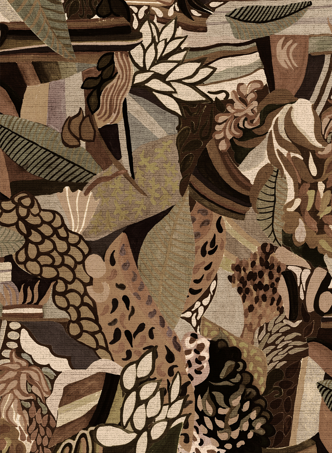 Tapete Terra Tropicana - Ombre