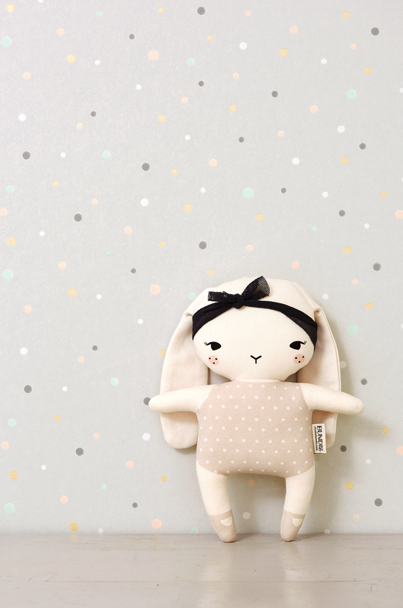 Tapete Stardust - Soft Grey/ Gold