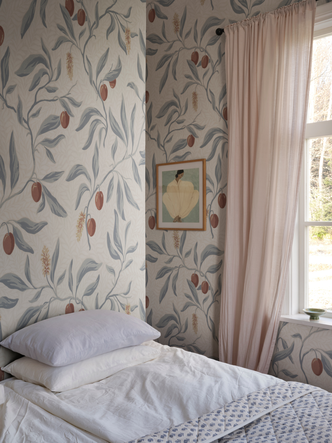 Wandbild Vinnie - Misty Blue