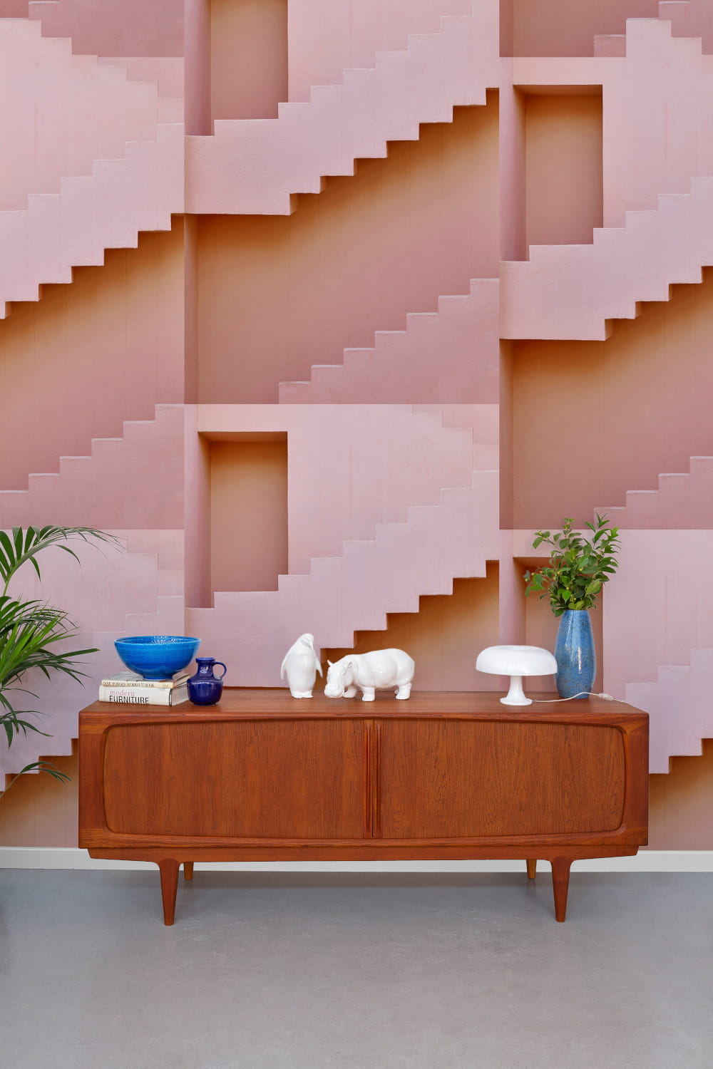Wandbild Alaró - Pink
