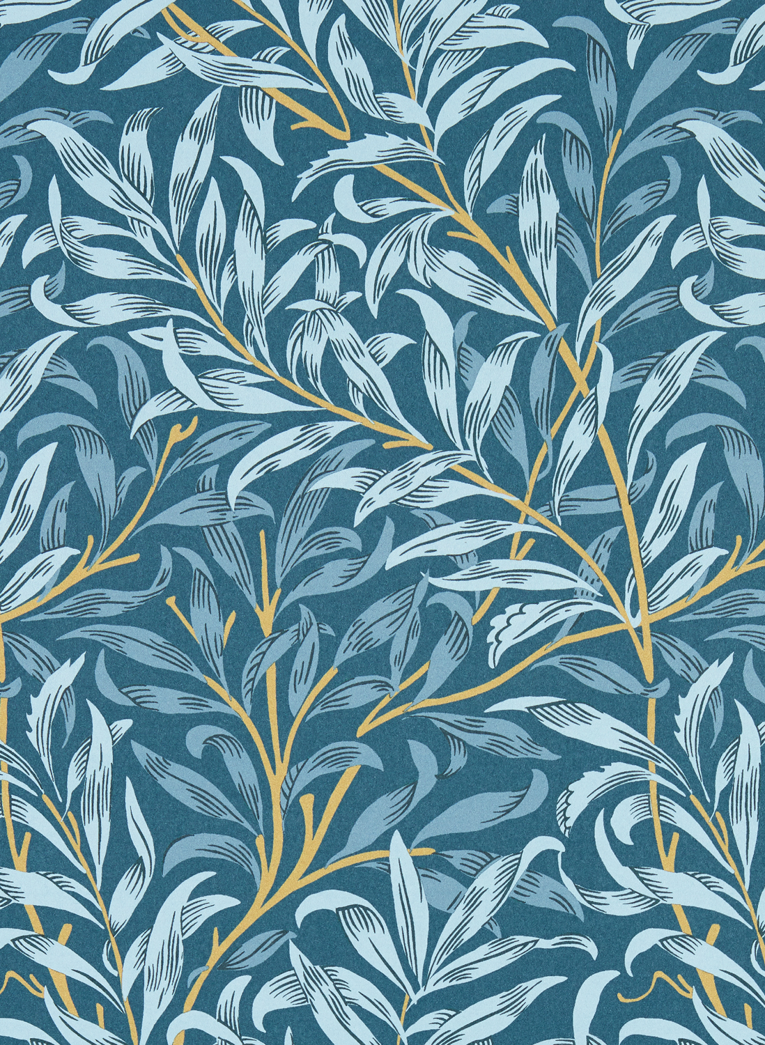 Tapete Willow Boughs - Denim