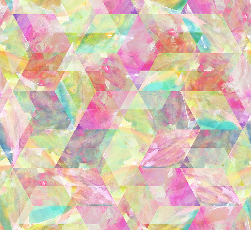 Wandbild Sassy Zigzag