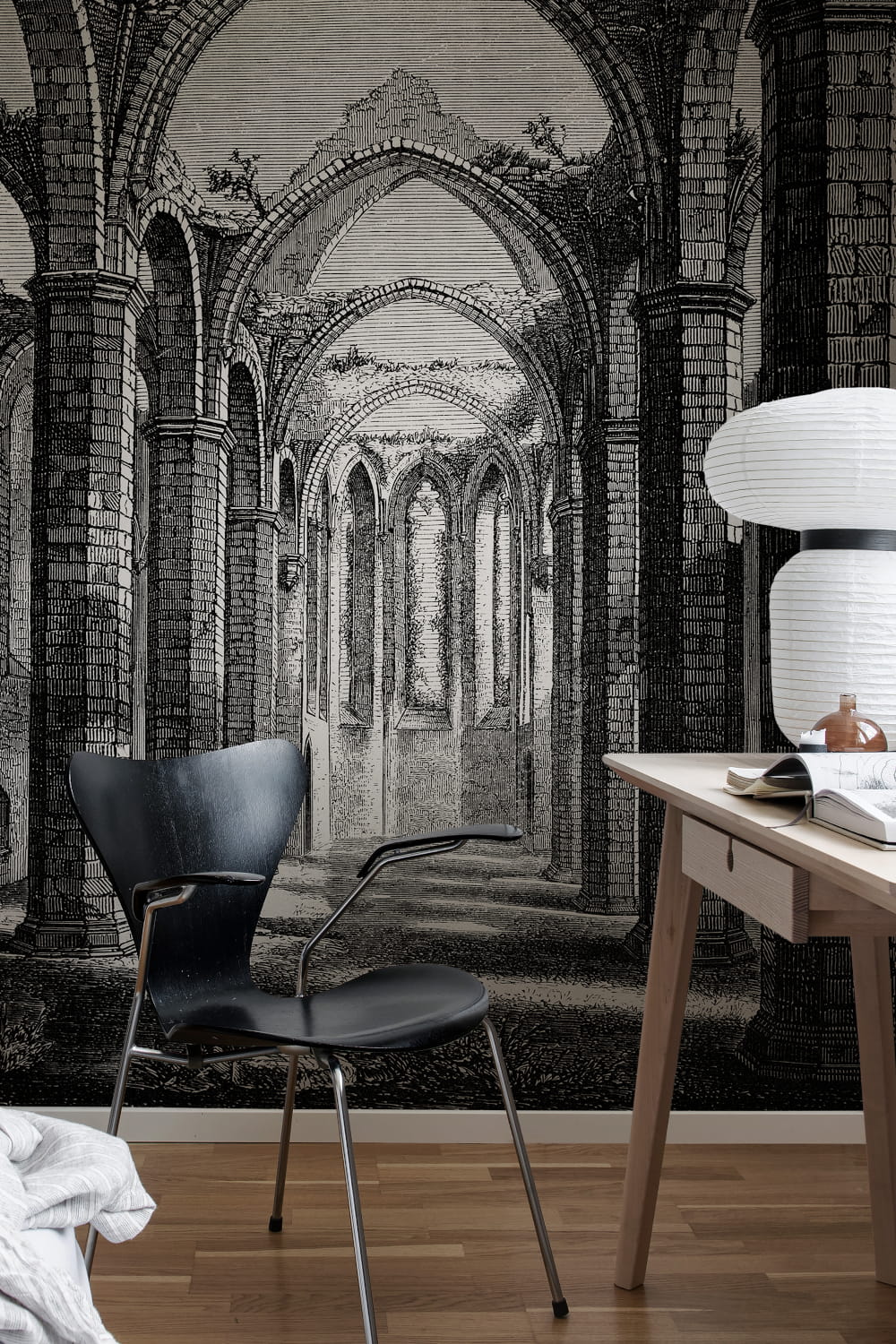 Wandbild Gothic Arches - Vintage
