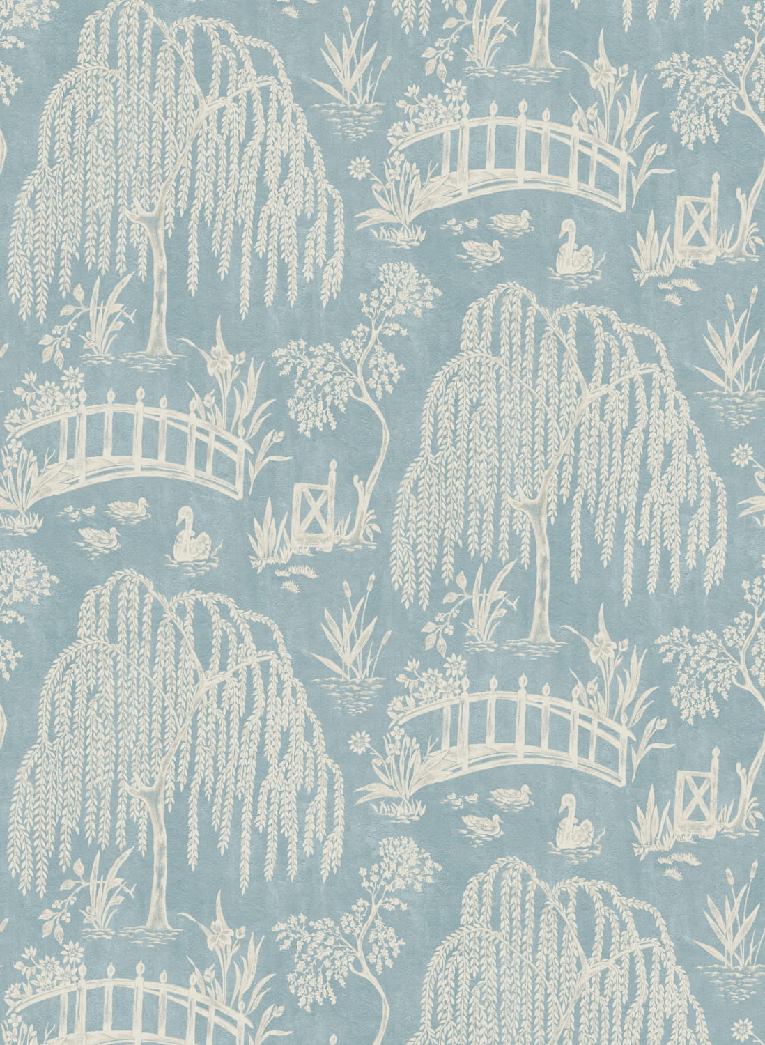 Tapete Les Saules - Blue