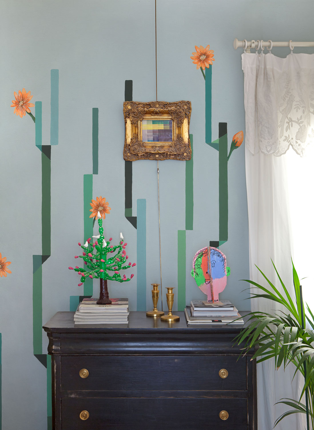 Wandbild Flor De Cactus
