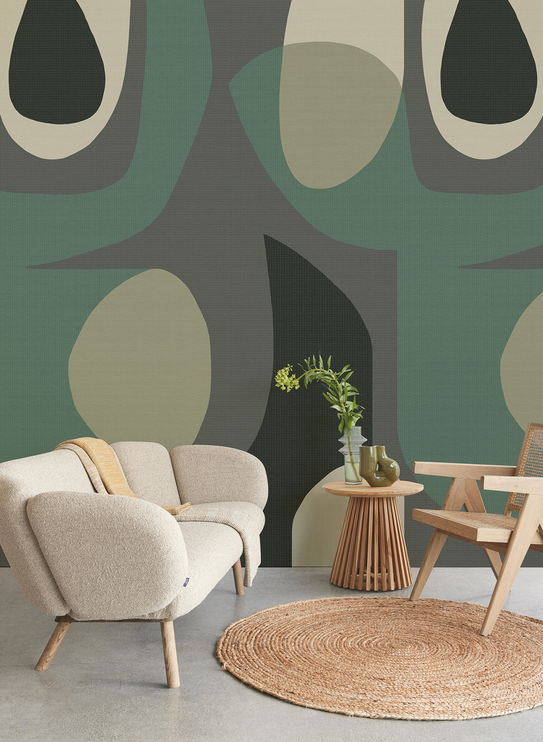 Wandbild Chunky Art