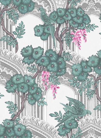 Tapete Balon - Teal / Pink