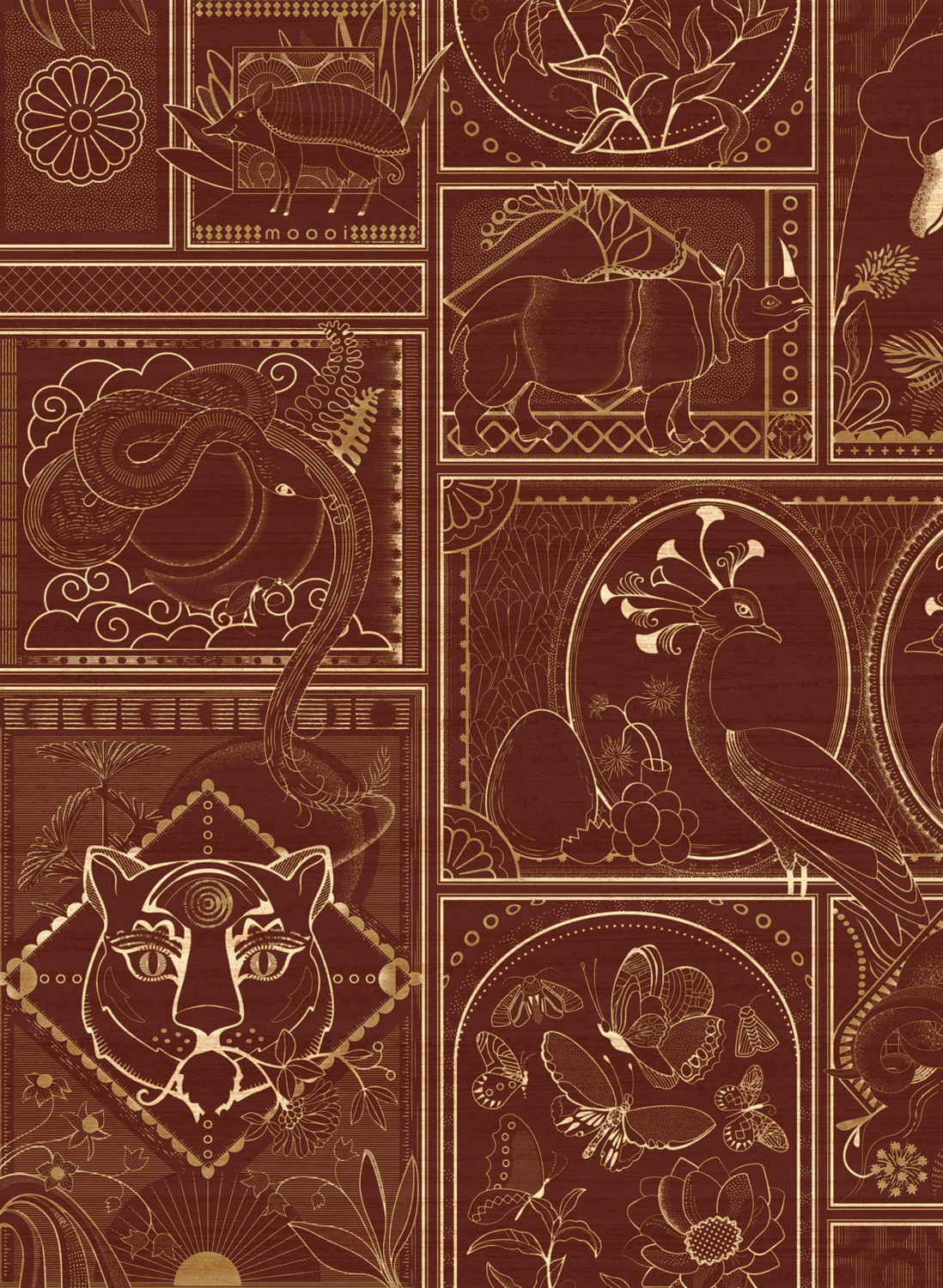 Tapete Golden Tiger - Jarrah