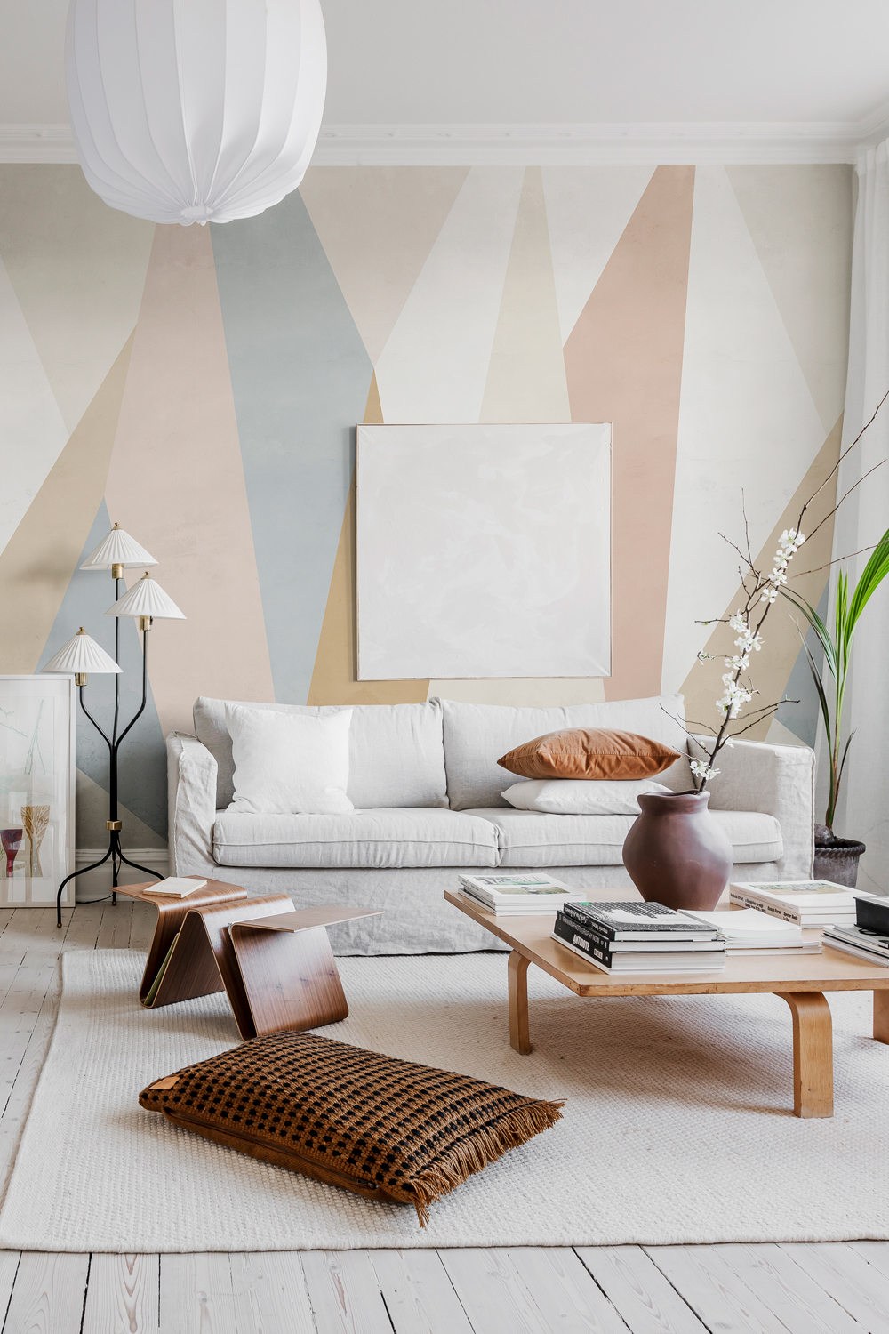 Wandbild Crystal - Sand