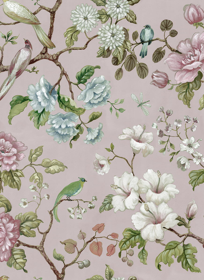 Wandbild Grandiflora - Soft Pink