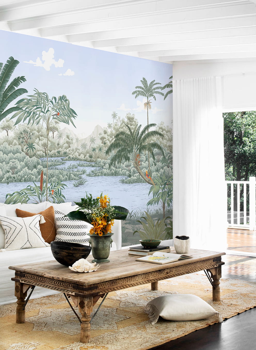 Wandbild Riviere des Parfums Naturel