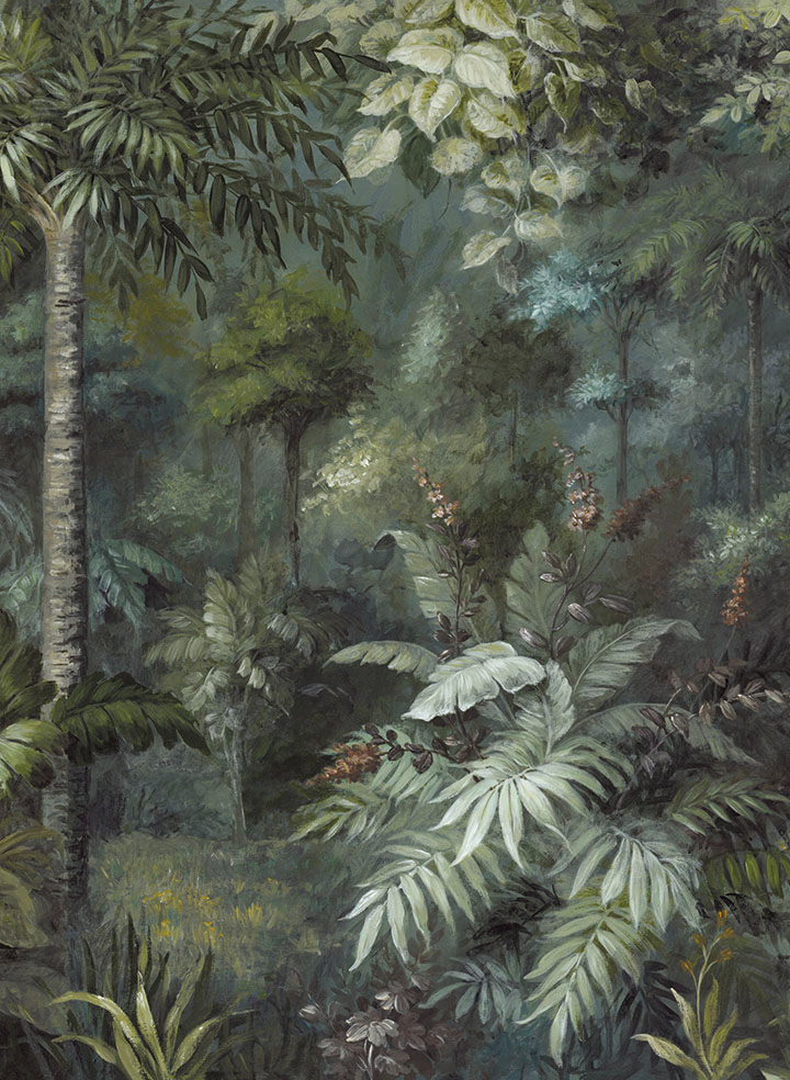 Wandbild Painted Paradise - Flora