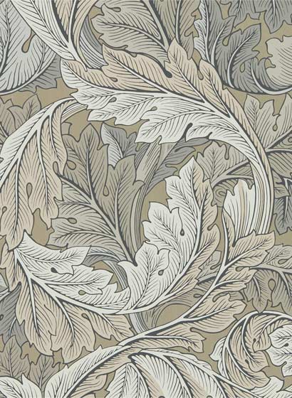 Tapete Acanthus - Manilla/ Stone