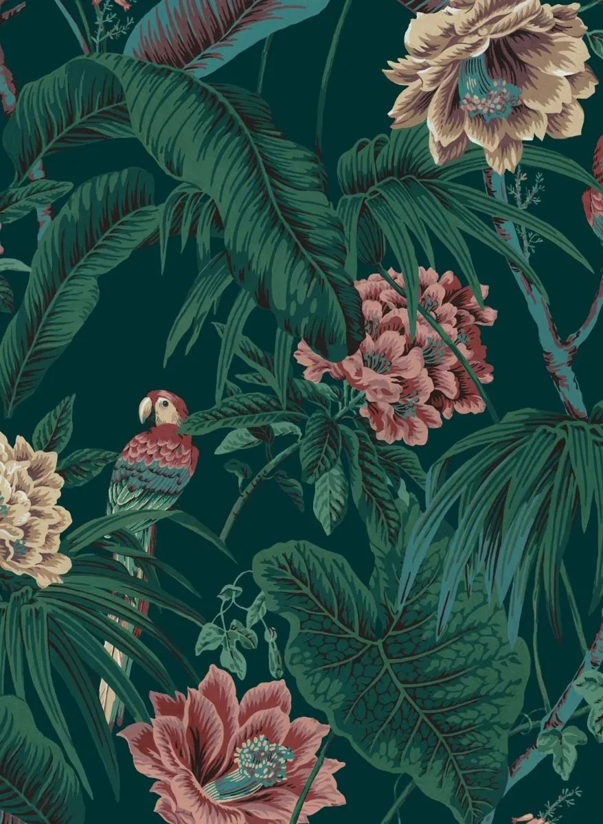 Tapete Paradisa - Spruce-Green