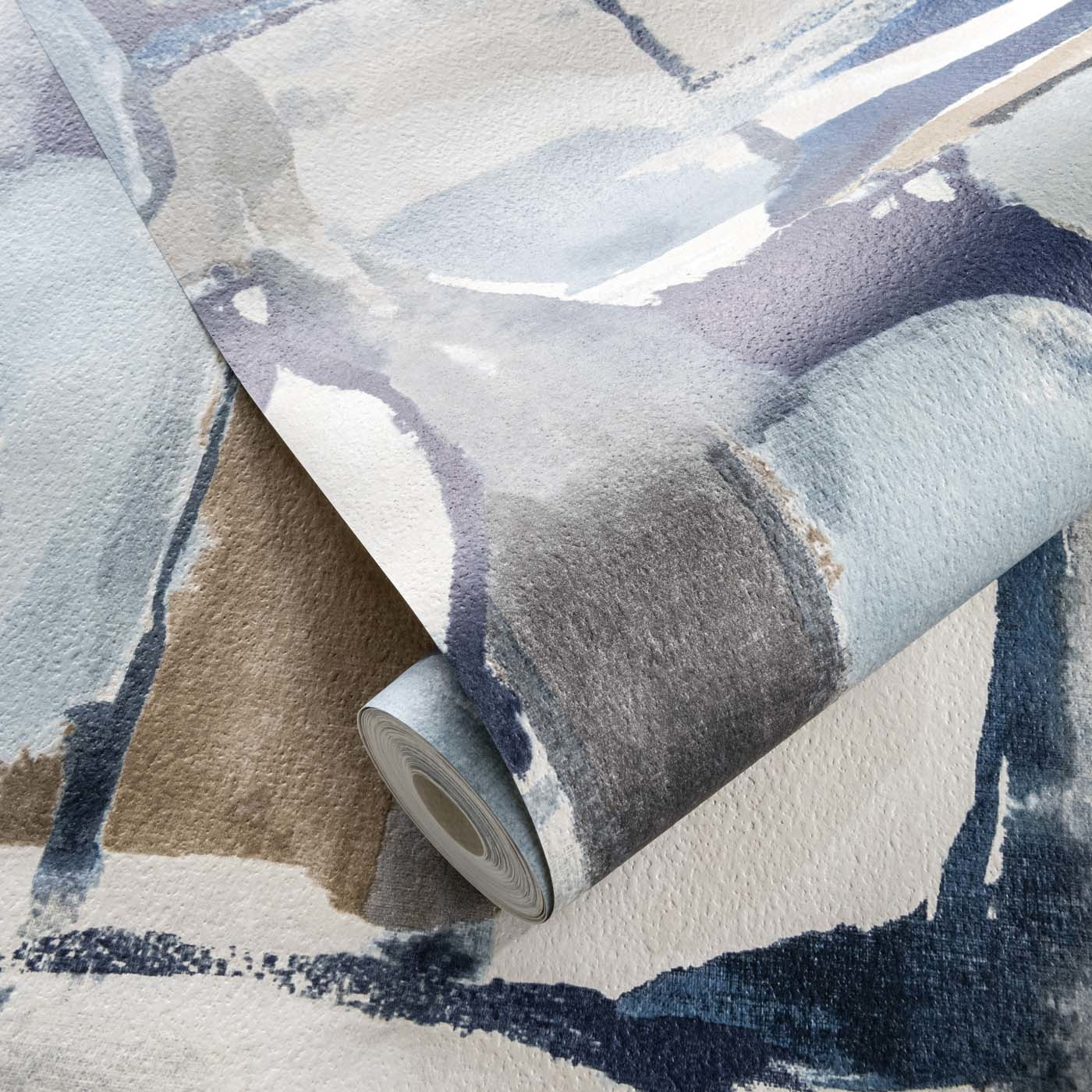 Tapete Figura - Denim/ Linen