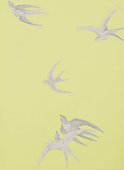 Tapete Swallows - lime