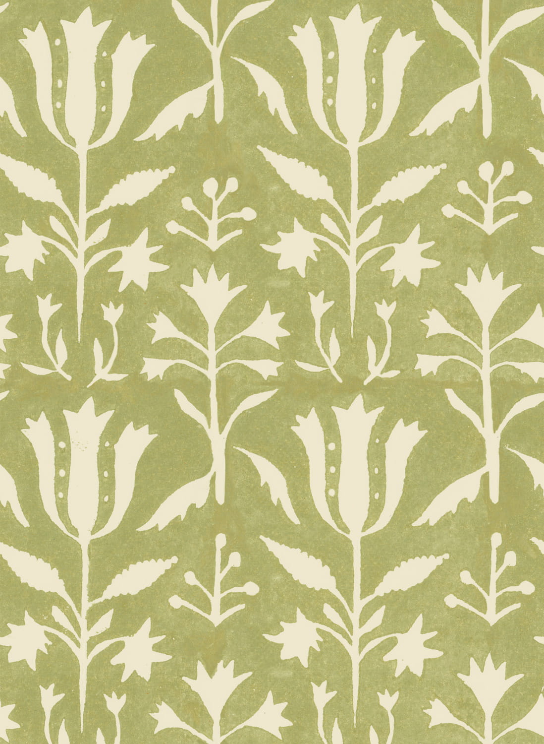 Tapete Tulipan - Beechnut/  Beige