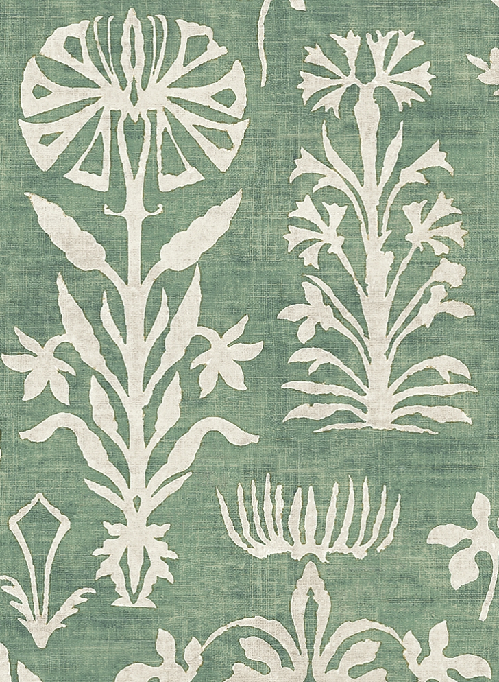 Tapete Papyrus - Malachite