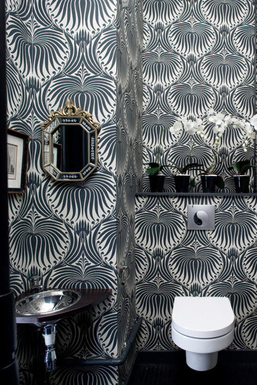 Tapete Lotus - Bone/ Studio Green