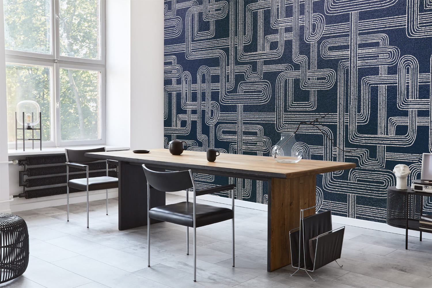 Wandbild Gatsby Metallics - Silver