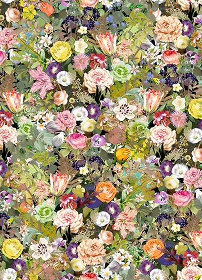 Wandbild Meadow - Color